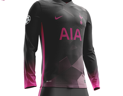 tottenham black goalkeeper kit