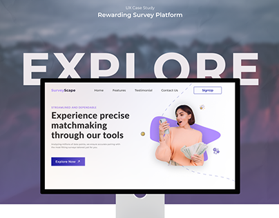 User Engaging and Rewarding Survey Website