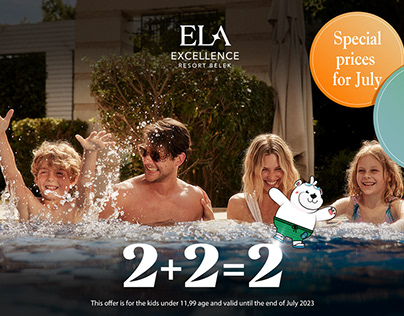 Ela Exellence Resort Belek / Banner Design
