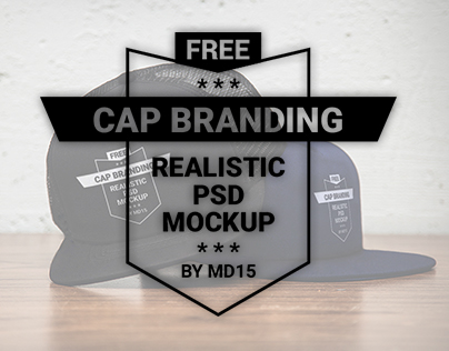 Cap Branding - Free PSD Mockup - UPDATE