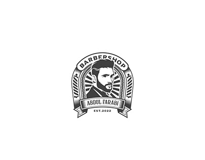 Abdul Farabi Babershop Logo Design