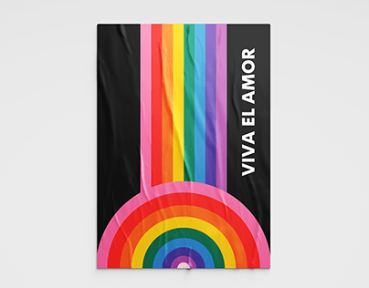 Poster LGBTQ+ Editable Gratis Canva