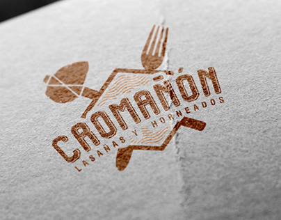 Creación de Logo - Cromañón lasagnas y horneados