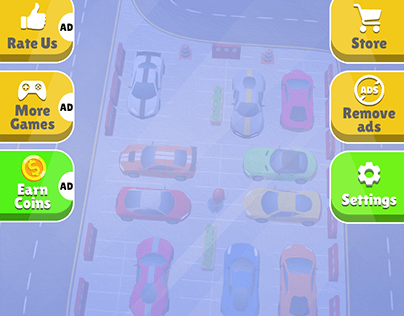 Parking Jam 3D Car Traffic Jam Game UI UX