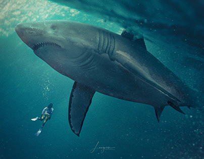 Diving with a Giant