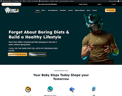 Diet & Cheat website