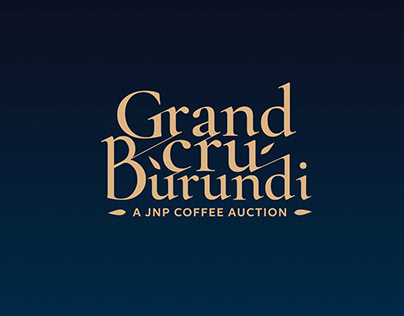 Diseño Logotipo Grand Cru Burundi