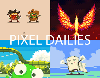 Some pixel dailies