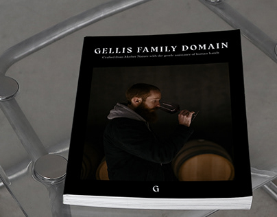 GELLIS FAMILY DOMAIN | wine catalog design