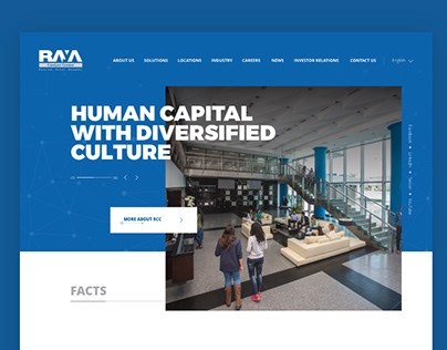 Raya Contact Centers corporate website