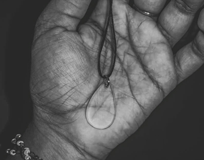 hand made locket . (optical lens )