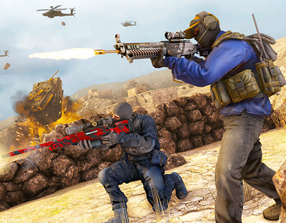 Critical Action Gun Strike - FPS Commando Shooting