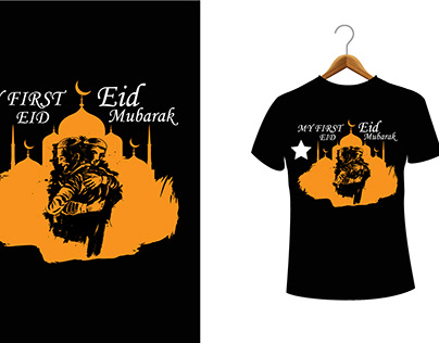 EID Mubarak T Shirt Design