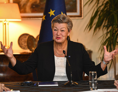 Yiva Johansson European Commissioner for Home Affairs
