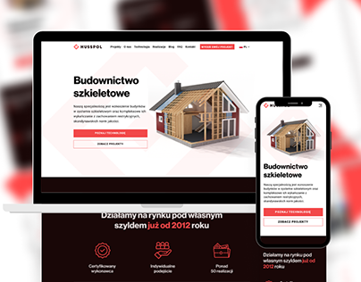 Husspol - website of the manufacturer of frame houses