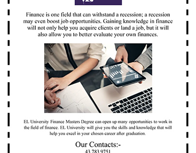 EL University Finance Masters Degree
