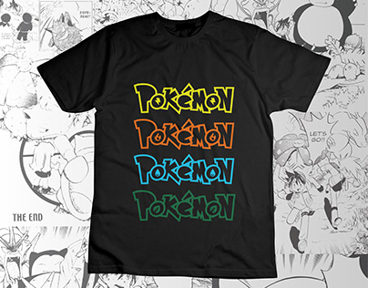 Estampa Para Camisas - Pokémons