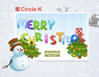 Interactive Christmas Card