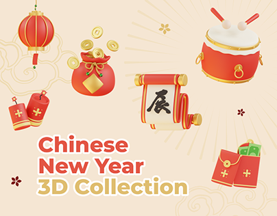3D Icon Chinese New Year