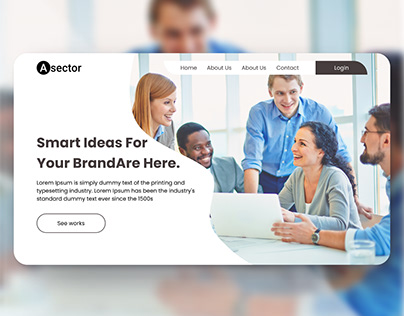A Sector - Digital Agency Website & Landing Page