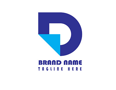 D letter logo