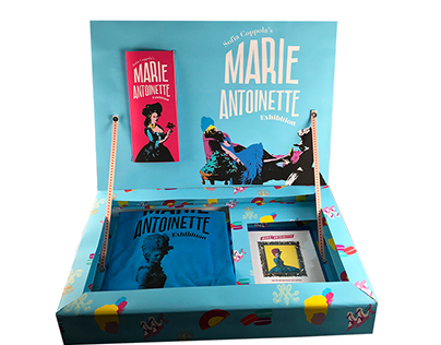 Marie Antoinette Exhibition Gift Box (Concept)