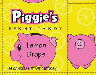 Piggie's Penny Candy: Packaging Assignment