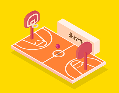 Isometric project for Dribbble