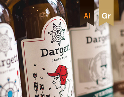 Dargett Craft Brewery Branding