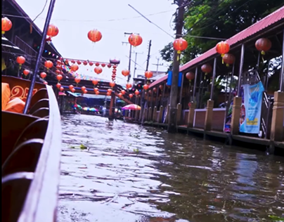 Floating Market of Thailand