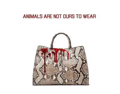Animals are not ours to wear