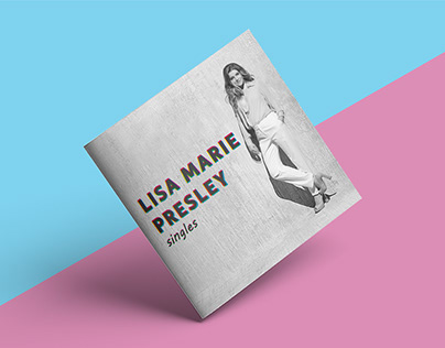 Brochure "Lisa Marie Presley singles"