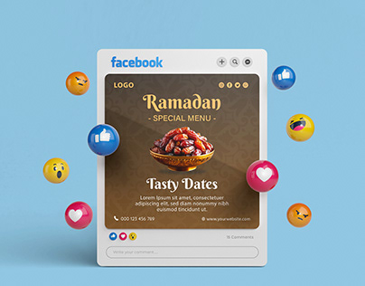 Ramadan food post design
