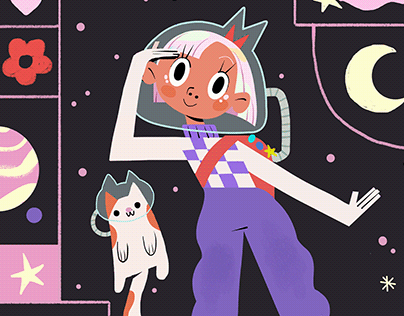 Astronaut girl