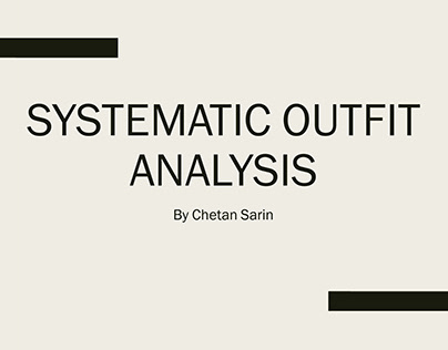 Systematic Outfit Analysis
