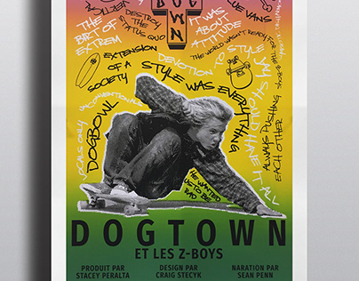 Poster Sérigraphié Dogtown and the Z-Boys