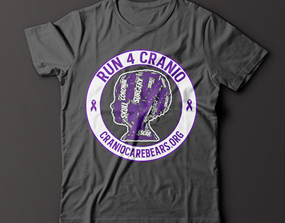 RUN 4 CRANIO T-shirt design