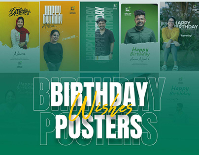 BIRTHDAY WISHES POSTERS