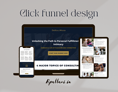 Click funnel landing page
