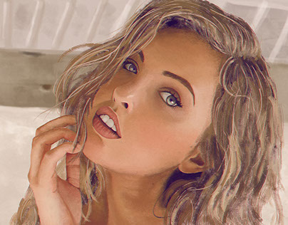 Digital Painting of Lana Kington