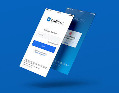 Onefold Mobile Banking App