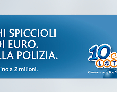 Lottomatica 10eLotto - print ads "police"