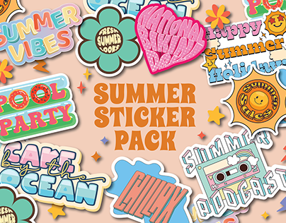 Summer Sticker Pack 🏖️