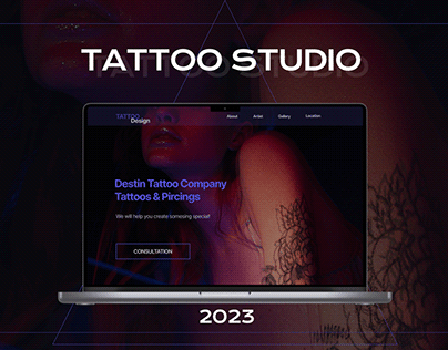 Tattoo Studio | Redesign concept