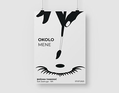 Exhibition Poster Okolo Mene