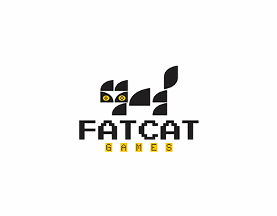 The winning project - Fat cat logo _Fatcat Games_
