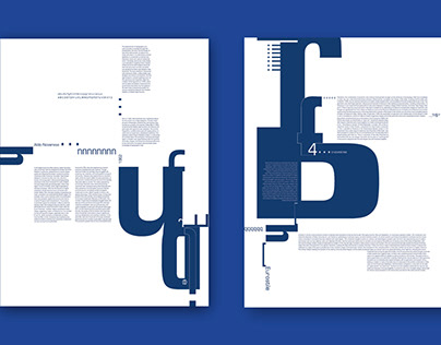 Letterforms Typography (Eurostile)