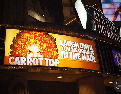 Carrot Top, Print Ad Campaign