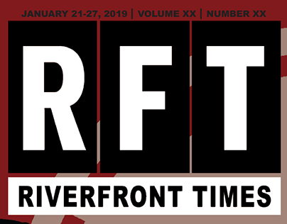 Magazine Cover for Riverfront Times