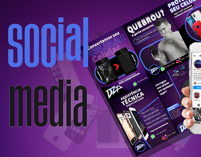 Projeto Media-Social DZ7 Assistencia técnica Apucarana
